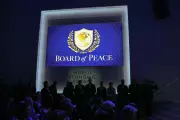 Trump's 'Board of Peace' Gold Logo Sparks UN Emblem Controversy in Davos