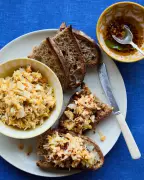 Two Portuguese Recipes from London's Luso: Smoked Haddock Paste & Mushroom Tart