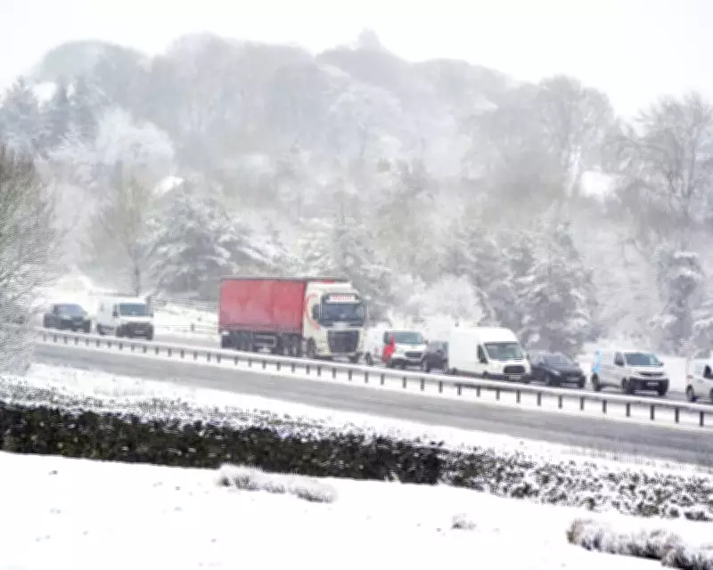 A66 Shut as Arctic Blast Brings Snow and Ice, Causing Major Travel Disruption
