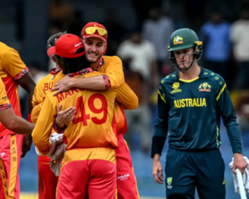 Australia's T20 World Cup Campaign in Jeopardy After Shocking Loss to Zimbabwe
