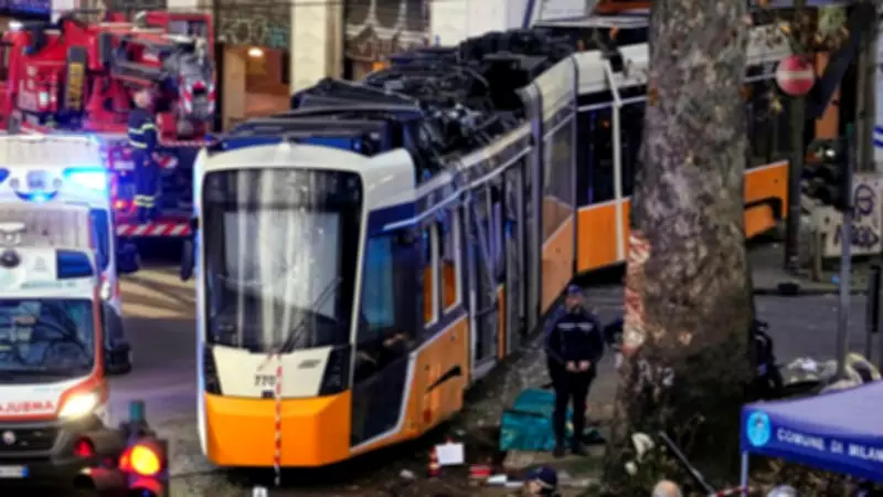 Tram Derailment in Milan Leaves Three Dead, Over 20 Injured