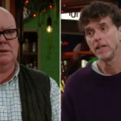 Emmerdale's Paddy and Marlon Reunite in Special Two-Hander Episode