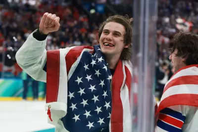 Jack Hughes Loses Teeth, Scores OT Winner to End US Olympic Hockey Gold Drought
