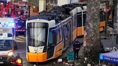 Tram Derailment in Milan Kills Two, Injures Dozens in City Center Crash