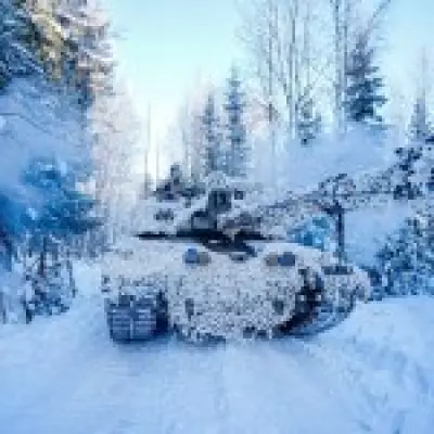 UK Troops Train with NATO in Harsh Estonian Winter Conditions