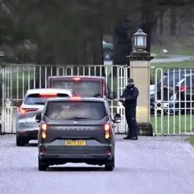 Unmarked Police Vans Descend on Andrew's Former Royal Lodge Home