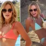 Amanda Holden Stuns at 55 in Bikini Series During Dubai Birthday Getaway