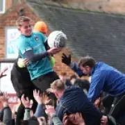 Ashbourne's 826th Royal Shrovetide Football Match Kicks Off with Brutal 16-Hour Game