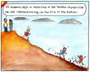 Australian Politicians Stage Their Own Downhill Event Amid Winter Olympics