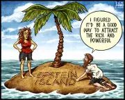 Ben Jennings' Latest Cartoon on Epstein Files Revelations