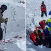 British Skier Survives 1,300ft Avalanche in French Alps After Nine Minutes Buried