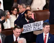 Congressman Al Green Ejected Again from State of the Union for Protest Sign