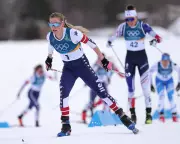 Early Crash Dashes Diggins' Gold Hopes as Sweden Dominates Olympic Skiathlon