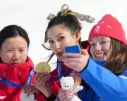Eileen Gu Wins Ski Halfpipe Gold as Zoe Atkin Secures Bronze for Team GB