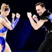 Georgian Figure Skaters Win Flawless Victory with Mortal Kombat Olympic Routine