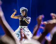 Grace Jones Delivers Unforgettable Show with Chaos, Nudity, and Costume Changes