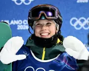 Indra Brown Secures Historic Gold in Freeski Halfpipe at 2026 Winter Olympics