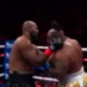 Jarrell Miller's Wig Punched Off in Bizarre Heavyweight Boxing Incident