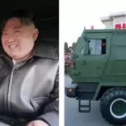 Kim Jong Un Unveils 50 AI-Equipped Rocket Launchers Ahead of Party Congress