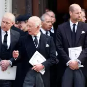 Prince William's Furious Row with King Charles Over Prince Andrew Exposed in New Book