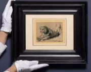 Rembrandt's Lion Drawing Sells for $18m at New York Auction for Conservation