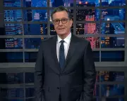 Stephen Colbert's Late Show Mocks Andrew Trump's Political Ambitions