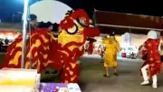Thai Police Use Lion Dance Costume to Capture Serial Burglar at Lunar New Year Fair