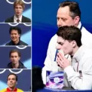 Winter Olympics Coach Works with 13 Countries, Swaps Jackets Rapidly