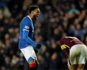 Youssef Chermiti's Hat-Trick Seals Rangers' 4-2 Triumph Over Hearts at Ibrox