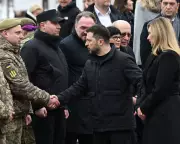 Zelenskyy Warns of Global Threat in Anniversary Speech on Ukraine War