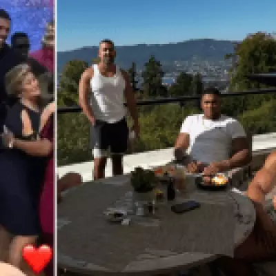 Anthony Joshua Honors Late Friends with Mother's Day Dance with Families