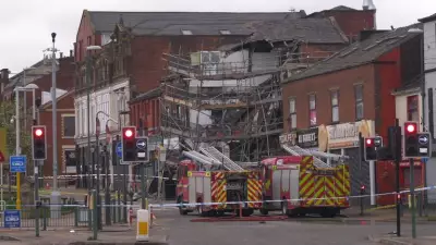 Building Collapse in Oldham: Five Escape, Two Hospitalized with Non-Life-Threatening Injuries