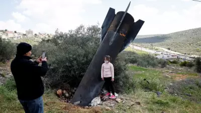 Children Encounter Missile Remnants Across Middle East Amid Aerial Conflict