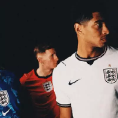 England Ditches Multicolored St George's Cross on New World Cup Kits