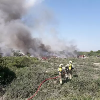 Havering Residents Outraged as Burning Rubbish Dump Excluded from Government Clean-Up