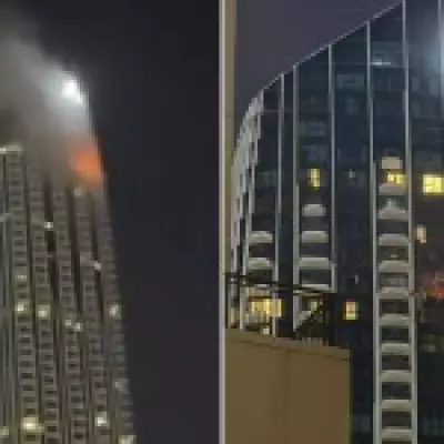 Iranian Drone Strikes Luxury Dubai Skyscraper, Evacuations Ordered