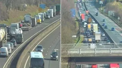 M80 Motorway Reopens After 15-Hour Closure Following Serious Crash