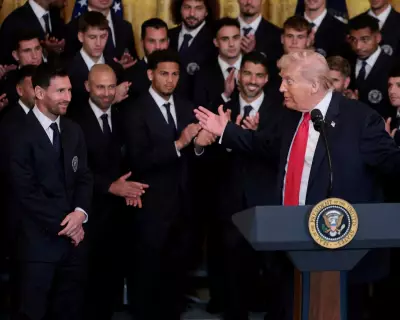 Messi and Inter Miami Visit White House, Trump Hosts Soccer Stars