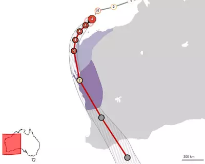 Severe Cyclone Narelle Approaches Western Australia, Threatening Perth