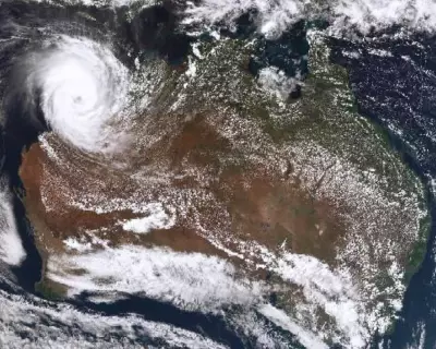 Severe Tropical Cyclone Narelle Approaches Western Australia Coast