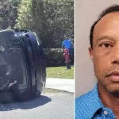 Tiger Woods Arrested for DUI After Car Crash, Pills Found in Pocket