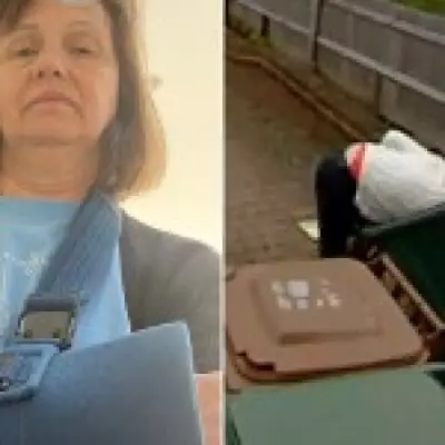 Woman Fractures Shoulder After Tumbling Into Recycling Bin During Cleaning