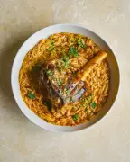 Anna Tobias' Easter Lamb Shanks with Orzo and Rhubarb Galette Recipes