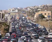 Beirut's Streets Flooded as Tens of Thousands Flee Renewed Israeli-Hezbollah Conflict