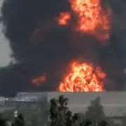 Dubai Airport Flights Grounded After Drone Strike Ignites Fuel Tank