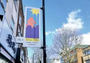 Finsbury Park's Colorful Street Banners Celebrate Community Spirit and Cultural Heritage