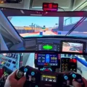 Gamer Builds £4,500 Racing Rig in Truck to Play Driving Sims in Traffic