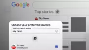 Google Introduces Tool to Customize News Sources, Including Sky News