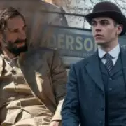 Hero Fiennes Tiffin and Joseph Fiennes Discuss Family Chemistry in Young Sherlock