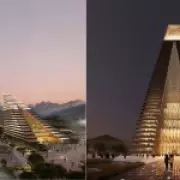 Inside Kazakhstan's £600m Glacier-Inspired Skyscraper for New City Alatau